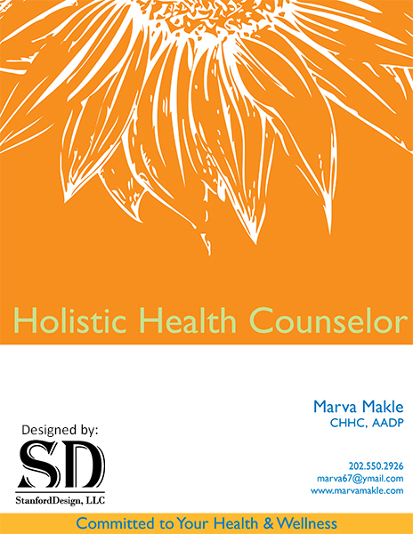Marva Makle brochure cover