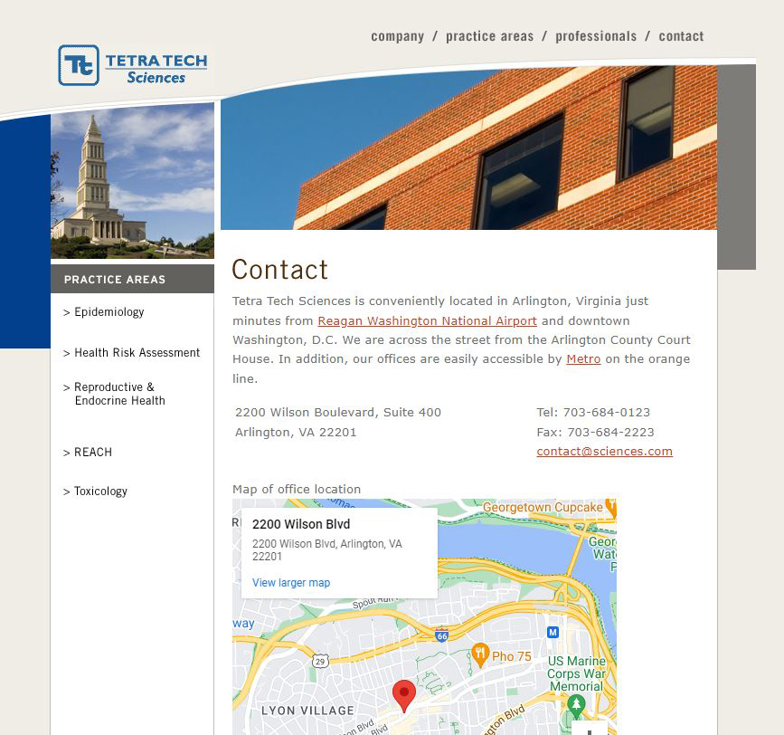 Tt Sciences contact